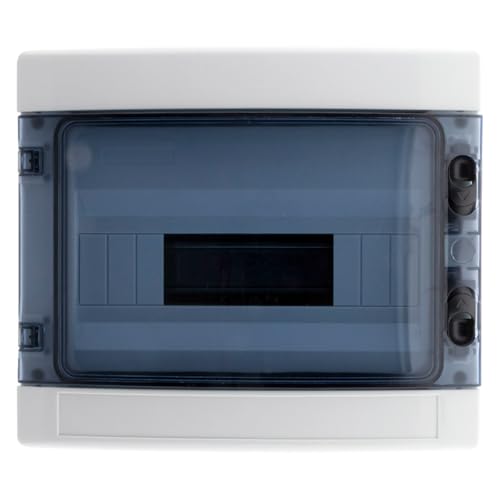 Coffret étanche IP65 8 modules livré avec accessoires