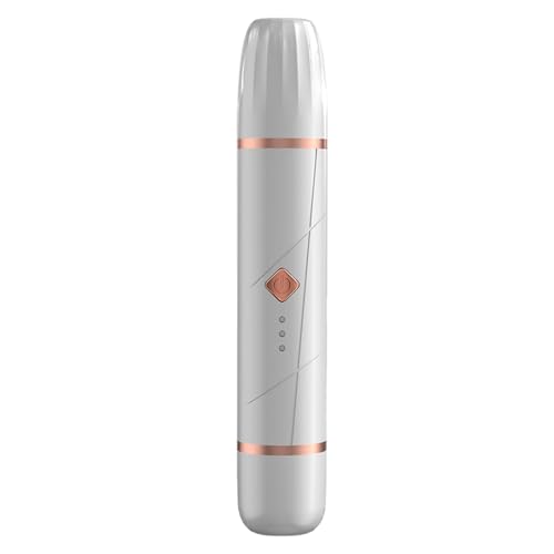 Generisch 2026 Tondeuse à poils de chien 2 en 1 à double tête avec lumière LED, silencieuse, tondeuse à poils d'animaux sans fil pour les yeux et les oreilles (A, A)