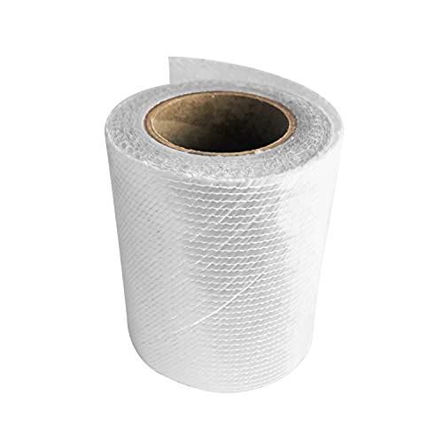 Image of 1708 Fiberglass Cloth Roll | 6 inch Wide by 360 inch (10 Yards) | Molding Roofing Boat Marine Repair | Resin & Epoxy Compatible | Roll Package (6 inch 1708 Fiberglass)
