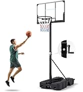 COSTWAY 8-in-1 Basketballautomaat, elektrische basketballstandaard opvouwbaar, schietmachine met 4 kleurrijke ballen, 8 spelmodi, luchtpomp voor 2 spelers, arcade basketbalspel voor kinderen en COSTWAY 8-in-1 Basketballautomaat, elektrische basketballstandaard opvouwbaar, schietmachine met 4 kleurrijke ballen, 8 spelmodi, luchtpomp voor 2 spelers, arcade basketbalspel voor kinderen en
