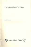 The Indian Concept of Values B0000D5OZ8 Book Cover