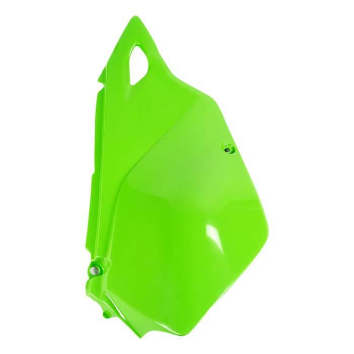 Flancs latéraux vert Kawasaki KLX 400R UFO PLAST en plastique injecté flexible