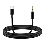 ANNIBER ステレオケーブル Type C to 3.5mm オーディオケーブル 音声ケーブル アイフォン 変換ケーブル 車載用 タイプc Hi-Fi音質 イヤホンケーブル usb c to aux iPhone 16/15/iPad/ヘッドホン/ホームステレオ/カーステレオ/スピーカー などその他USB-C機器対応 1M