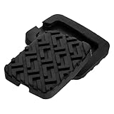 Del pedal del del freno del automóvil: reemplazo almohadilla del pedal de freno es conveniente de instalar, simple, conveniente y rápido, cubiertas almohadilla del pedal