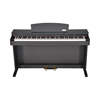 Artesia DP-2 Series Piano numérique 88 touches lestées traditionnel avec banc assorti Bois de rose foncé - Les Beatles, Paul McCartney, John Lennon, RIngo Starr, George Harrison