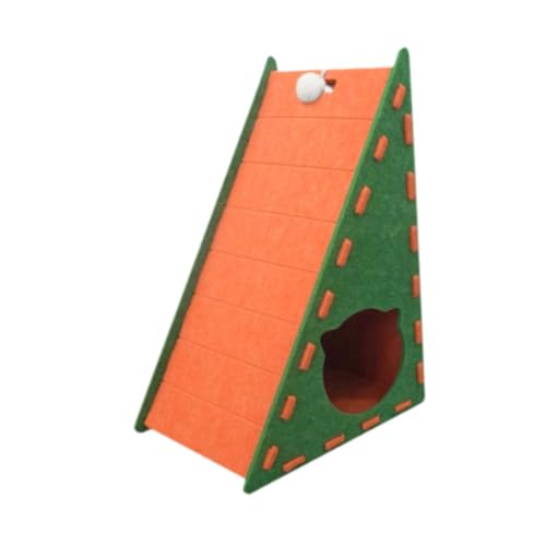 Cat Scratching Pad Cat Scratching Board Scratching Toy Indoor Cats Play Interactive Toy Furniture Protector for Kitten Kitty, Orange