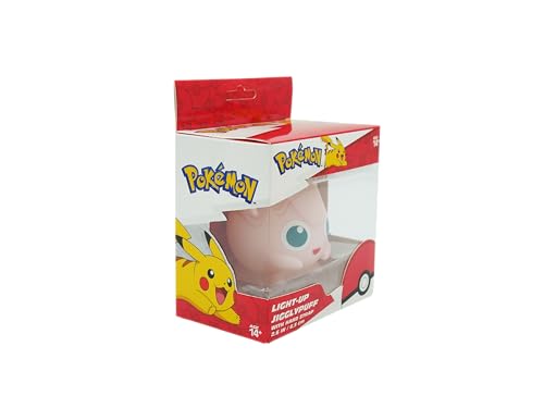 TEKNOFUN – Offizielle Pokemon-Lizenz – Leuchtender PUMMELUFF mit Handschlaufe, leuchtende Figur für Kinder zum Sammeln – 811421