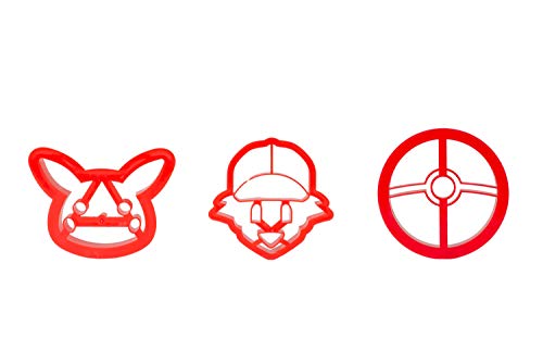 Pokémon Plastic Cookie Cutters