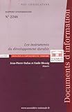  Les instruments du développement durable