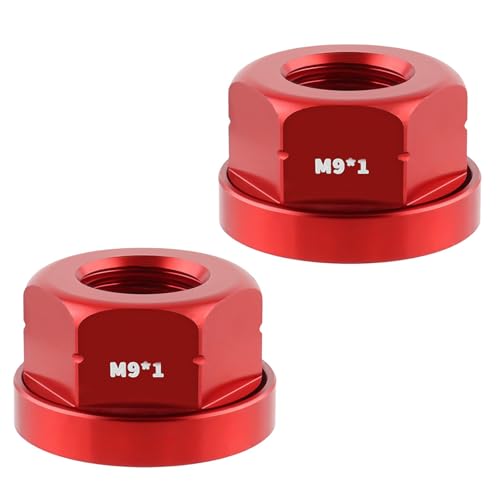 アルミニウム合金自転車ホイール車軸ナットボルト後輪のフランジ固定ギアのためのマウンテン自転車のための高強度合金サイクリングナット