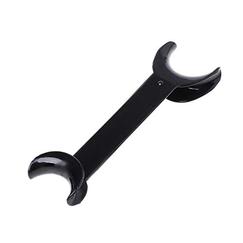 Miniatura 5 de BONEW Herramienta de retractor de labios intraoral de mejilla en forma de T de doble cabezanegroblanco, 16PCS