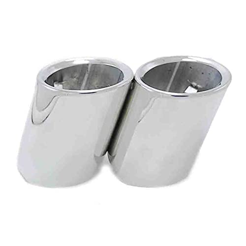 Couvercles d'embout de silencieux haut de gamme en acier poli pour BMW F10 E60