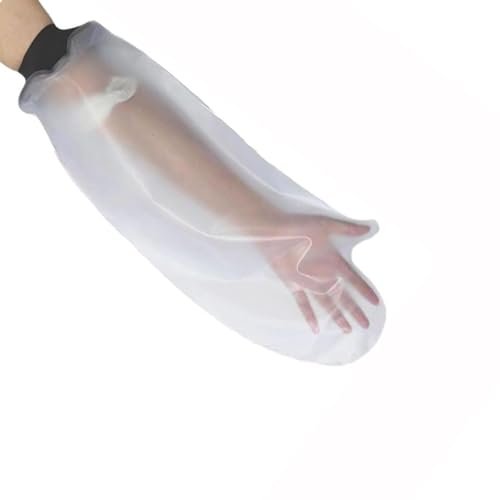 HKF HO KI HO Protège Plâtre Bras Adulte,Protection Platre Bras,Sac Douche/Etanche Platre Gardez les Plaies et le Bandage au sec Pendant le Bain - Avant-bras - 57CM