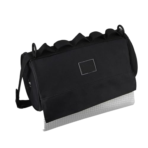Puerta de tela de camping - dispensador de papel de viaje, almacenamiento de telas impermeables | Gancho de correa colgante, diseño compacto ligero, carcasa exterior a prueba de polvo mejor du