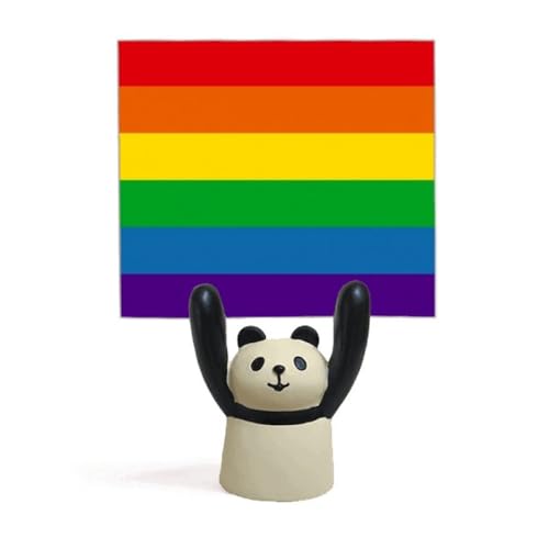 Stand LGBT panda pour ne plus perdre ses papiers sur le bureau