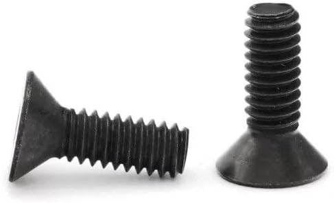 Black Oxide Stainless Steel Flat Head Socket Cap Screws #10-32 x 3/4" Qty 100