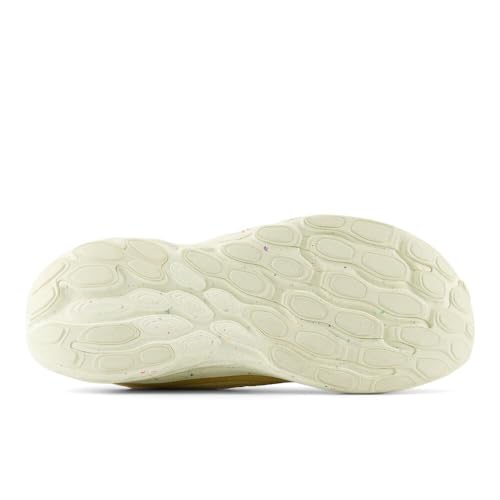 New Balance Men's Fresh Foam X 1080 V13 Running Shoe, Dolce/Angora/Gold, 15 W