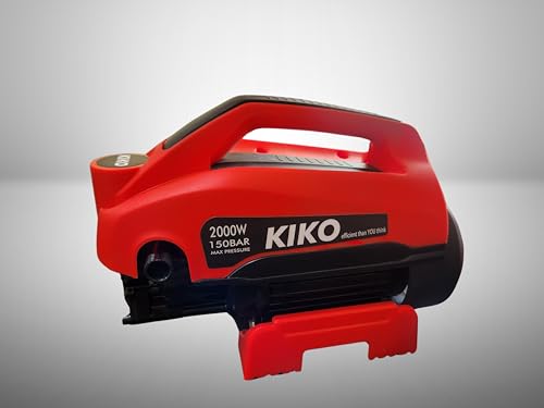 Image of KIKO 2124 High Pressure Washer, 2000 Watts, 150 Bar, 8L /min Flow Rate, for car, Bike, Garden and Home Cleaning Purpose