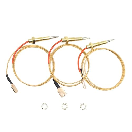 Termopar universal de 65cm con conector de tornillo para control de temperatura 1