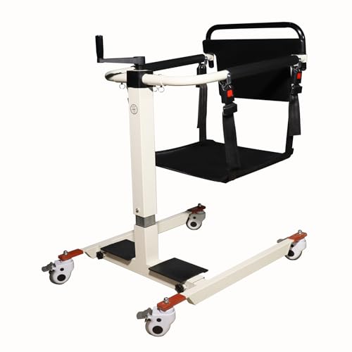 LXURY Silla Elevadora de Pacientes para Traslado, Elevador de Sillas para Discapacitados, Elevador de Pacientes Portátil, para Pacientes Ancianos Discapacitados de Cuerpo Completo
