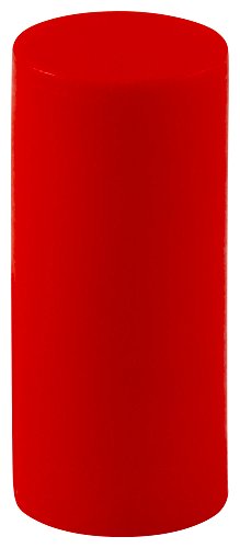 Image of Caplugs SC-1 /2-24 SC Series - Plastic Sleeve Cap for Tube Ends, 100 Pack, Red LD-PE, 0.500 inch W x 1.50 inch L Threaded and Non-Threaded Tubing, Rods, Masking, Painting, Plating, Grit-blasting (99394769)