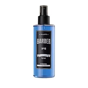 BARBER MARMARA Eau de Cologne pompspray mannen 250ml | aftershave voor mannen | Keulen | Herenparfums voor heren | Body Spray – Houtachtig – Turks Keulen | kapperszaak (No.2)