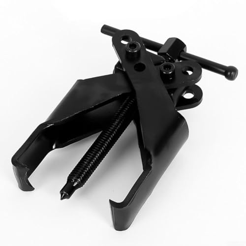Extracteur à 2 griffes en spirale - Outil de retrait de roulement - Dispositif de levage réglable en métal avec une dureté élevée - Résistant à la rouille - Vis pour atelier