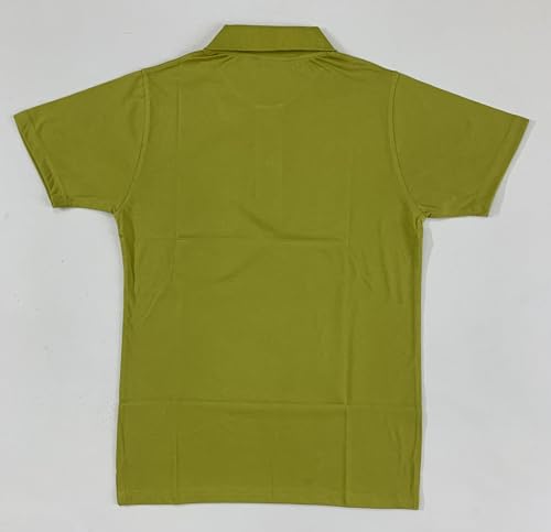 Image of COLDPLAY Men's Cotton Blend Solid Polo T-Shirt | Men's Half Sleeve Polo T-Shirt