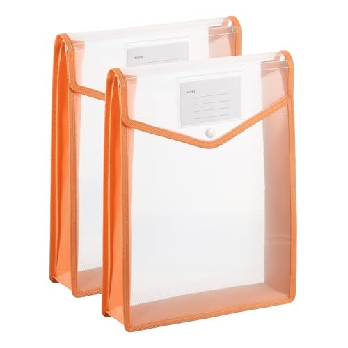 Dossiers en plastique expansibles avec fermeture à pression gain de place