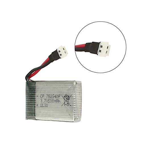 Coolplay 5 Pcs 3.7V 500Mah Li-Polymer Battery & 5 In 1 Battery Charger Case Spare Parts For Syma X5 X5C (5Pcs Batteries+Charger) #TOP3