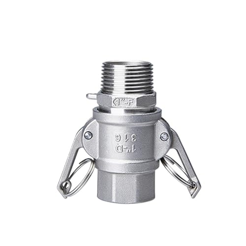 Conector Camlock E de 3/4 de acero inoxidable 304 para mangueras 4