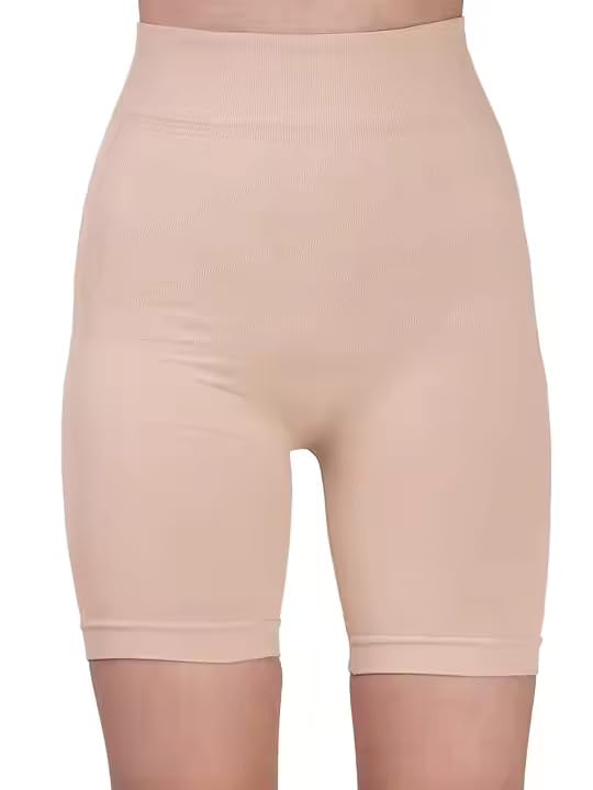 gopinathji Women's Tummy Tucker High Waist Shapewear with Anti Rolling Strip Panties (Free-Size)-picture-17