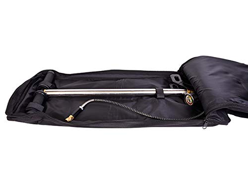 DIANA PCP Handpumpe für Pressluftwaffen 300 BAR 4.500 psi mit Tasche | Foster 1/8BSP, Hochdruck Standpumpe, Mit Manometer, Für Luftgewehr Luftpistole Paintball, Pressluft Reifen