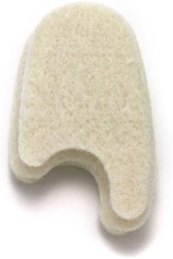 1/2" Thick Toe Separators, 100 Spacer Pack, Layered Foam, Large by Atlas Biomechanics