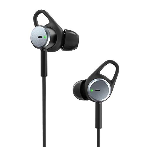 TaoTronics Active Noise Cancelling Earbuds, in-Ear Headphones with 15 Hours Playtime Aware Mode, HiF - //coolthings.us