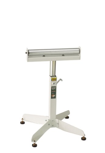 HTC HSS-15 Super Duty Adjustable 22-Inch to 32-Inch Tall Pedestal Roller Stand with 16-Inch Ball Bearing Roller, 500 Lbs. Material support