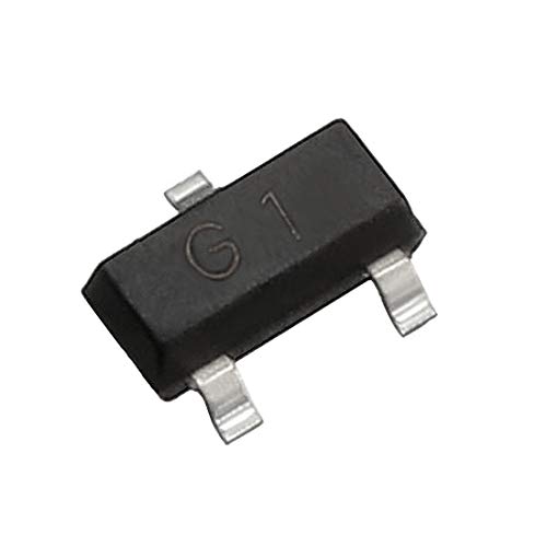 Image of sourcing map 50pcs MMBT5551 Transistor G1 NPN 160V 600mA 300mW Surface Mount SOT-23