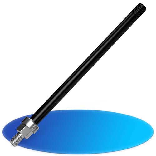 LAINFELD Steckachse für Fahrradanhänger | M12 - Länge 167-192mm | Fahrradanhänger Steckachse mit Adapter für Anhänger Anhängerkupplung Kupplung