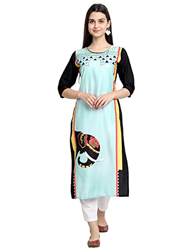Image of Women's Crepe Regular Kurta