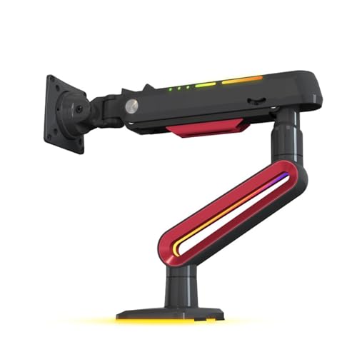 Soporte de monitor para gaming brazo robotico elevador de escritorio de 32 a 60 pulgadas NBYGSC L60