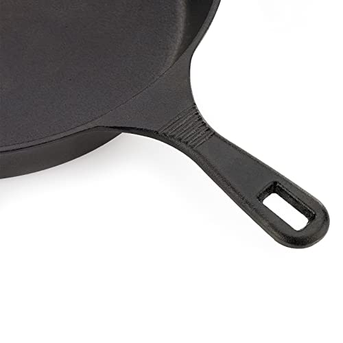 Image of Mercer Culinary Pre-Seasoned Cast Iron Skillet, 12-Inch