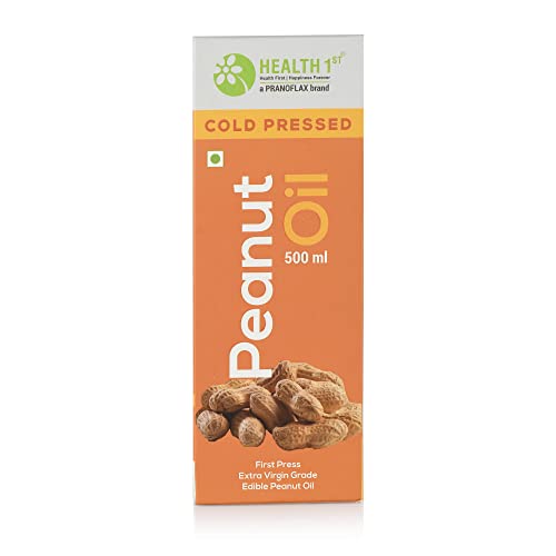 Image of HEALTH 1st Cold Pressed Peanut Oil, 500 ml