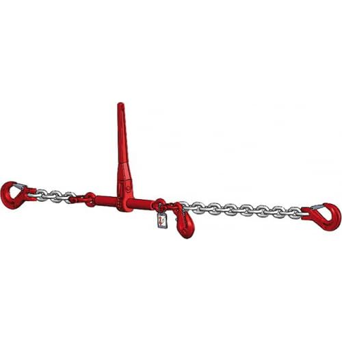 Cadena de amarre con sello H de grado 8 1 – cadena de amarre de 13 mm 3,0 m galvanizada