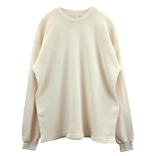 [Los Angeles Apparel] ロサンゼルスアパレル Tシャツ ロンT サーマル ロスアパ 長袖 無地 ヘビーウェイト XLサイズ クリーム [並行輸入品] - ロサンゼルスアパレル(LOSANGELS APPAREL) - 商品画像