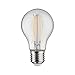 Produktbild Paulmann 50394 LED Lampe Birne Smart Home Zigbee Filament E27 230V 806lm 7W Klar dimmbar Tunable White Leuchtmittel 2200-6500 K, 1 Stück (1er Pack)