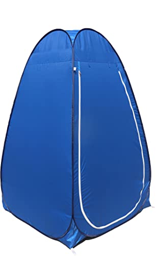 Homecute Foldable Portable Pop up Cloth Changing Tent or Toilet Tent for Camping Hiking and Picnic (Blue)
