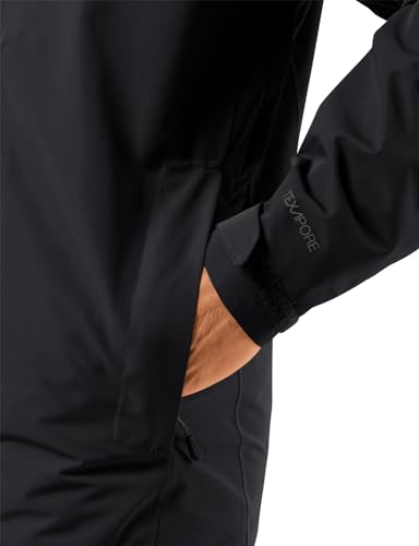 Jack Wolfskin Herren Jasper 2l Jkt M, Schwarz, L EU – Ansicht 6