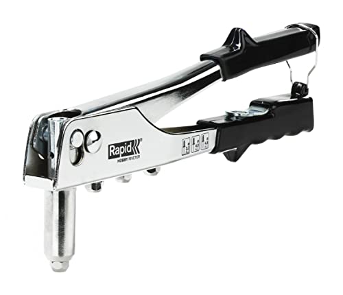 Pinza de remache RAPID HOBBY para remaches de aluminio Ø3,2/4,0 y 4,8 mm.