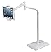 idée Height & Angle Adjustable, 360 Degree Rotating Floor Stand for Tablet Including ipad Pro/mini/Air, Surface Pro, Samsung Galaxy Tab, e-Books & More, ICFTS01W