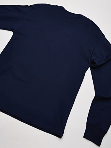Image of Hanes Men's Beefy Long Sleeve Shirt, 1 or 2 Pack